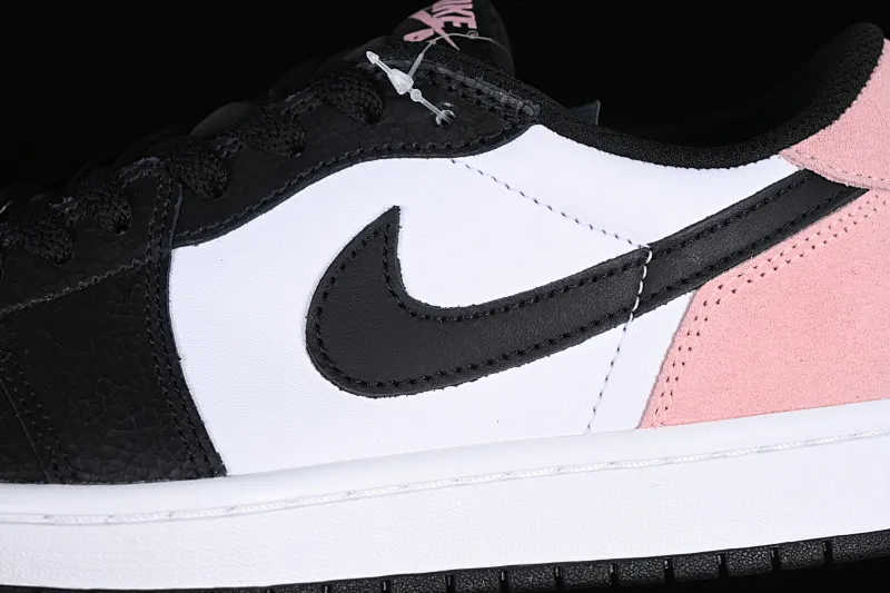 All categories Air Jordan Jordan series basketball shoes Air Jordan 1 Low G version pure original Air Jordan 1 Low OG "Bleached Coral" AJ1 Joe 1 black powder cultural basketball shoes CZ0790-061